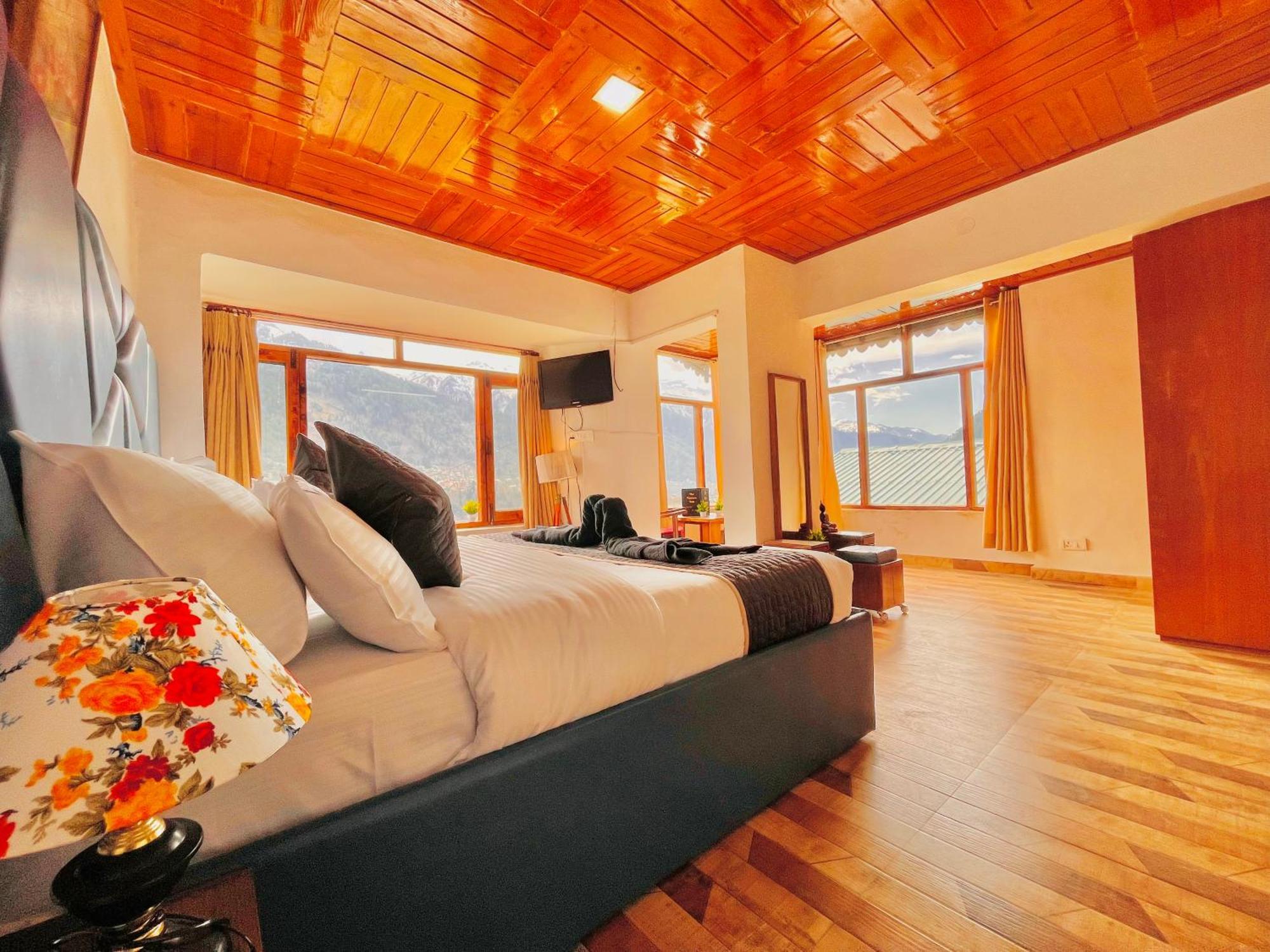 Himalayan River Mountain View 2 Bedrooms Cottage, Manali Zewnętrze zdjęcie