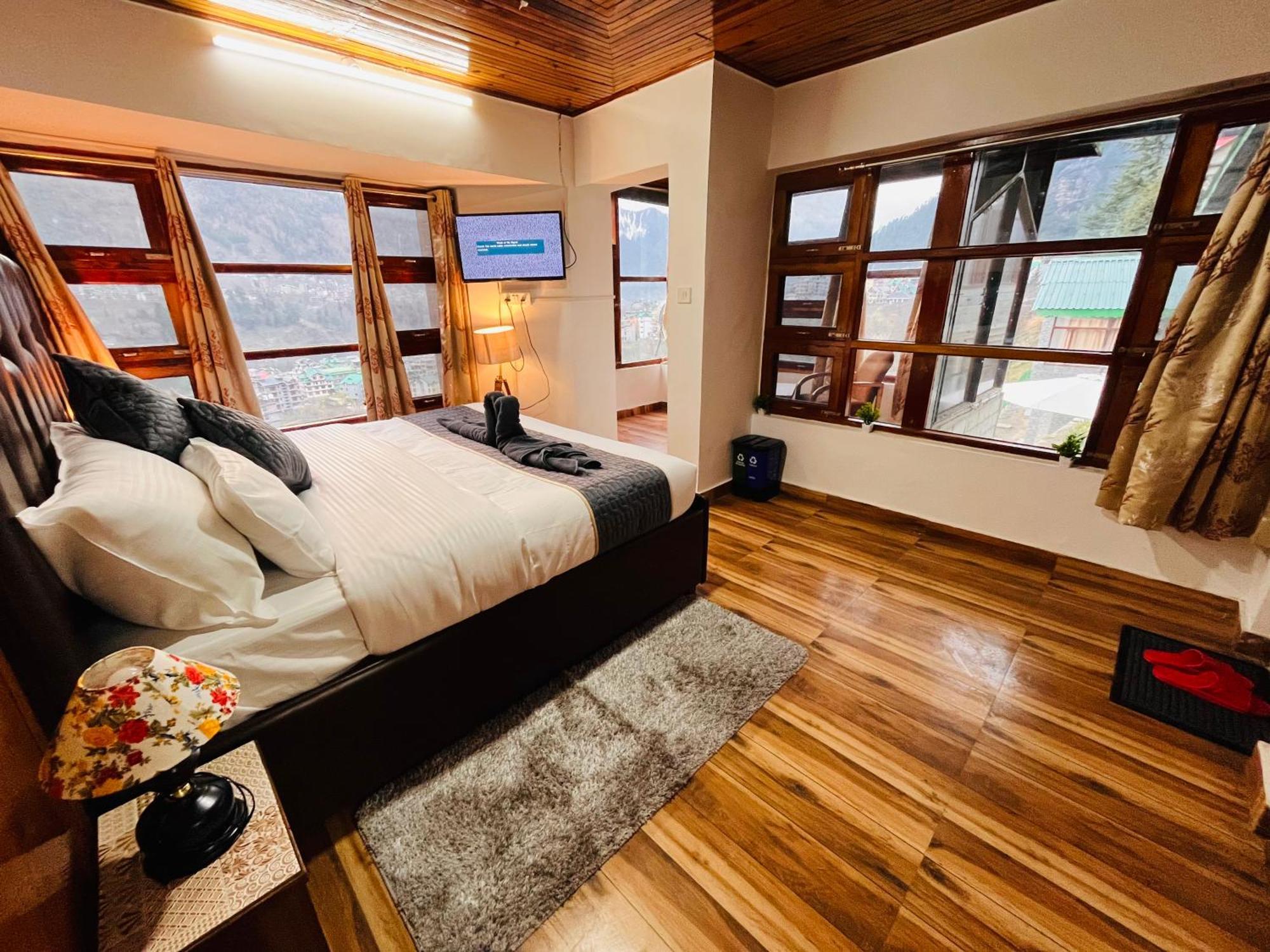 Himalayan River Mountain View 2 Bedrooms Cottage, Manali Zewnętrze zdjęcie