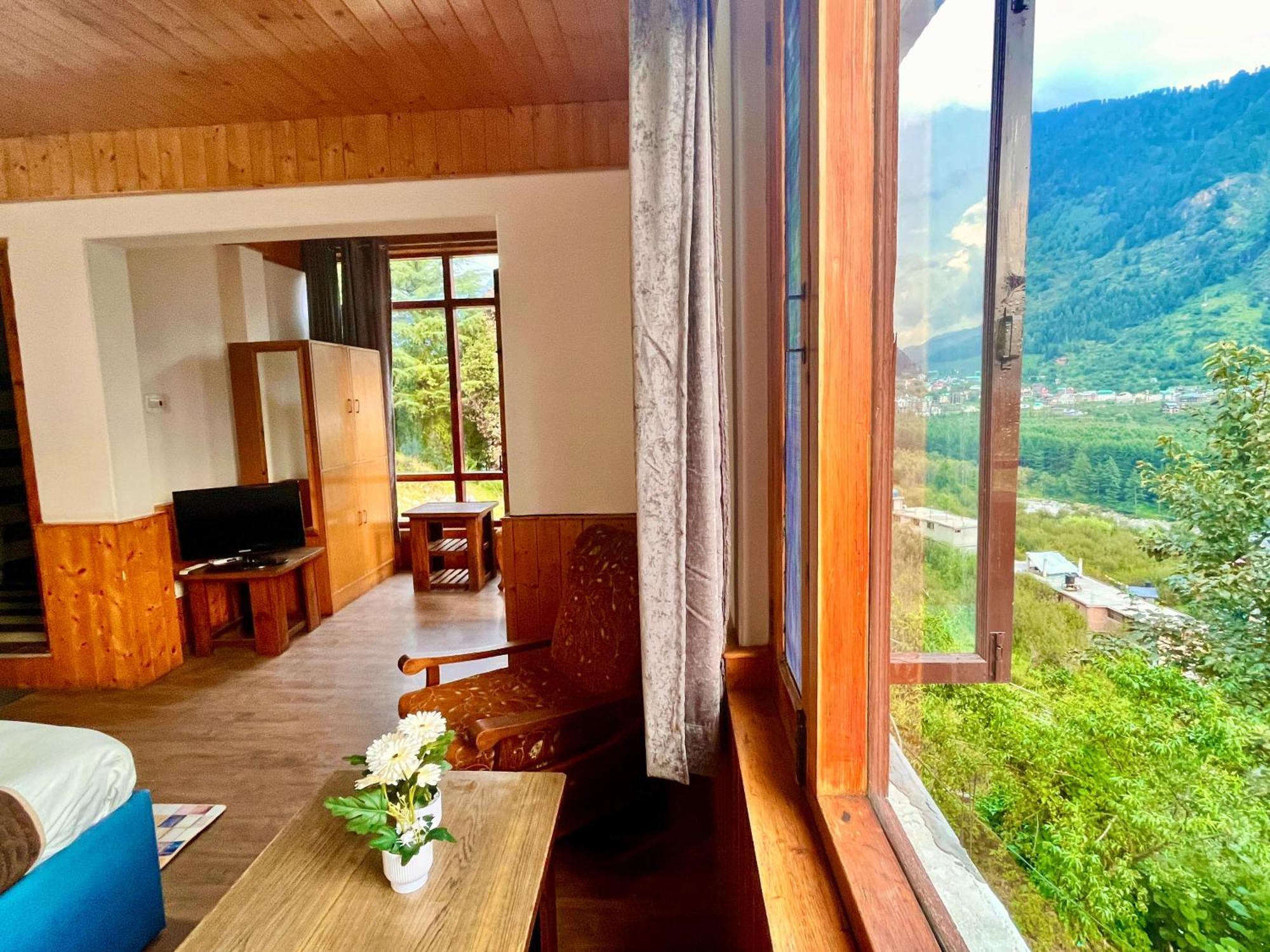 Himalayan River Mountain View 2 Bedrooms Cottage, Manali Zewnętrze zdjęcie